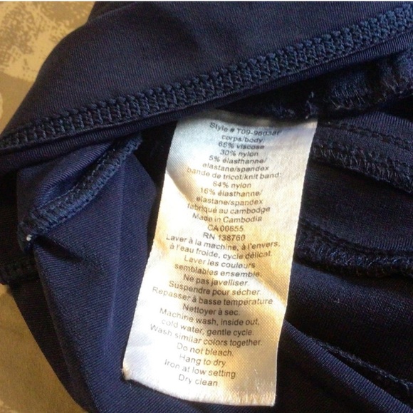 Stork & Babe maternity navy jeggings - Picture 4 of 4